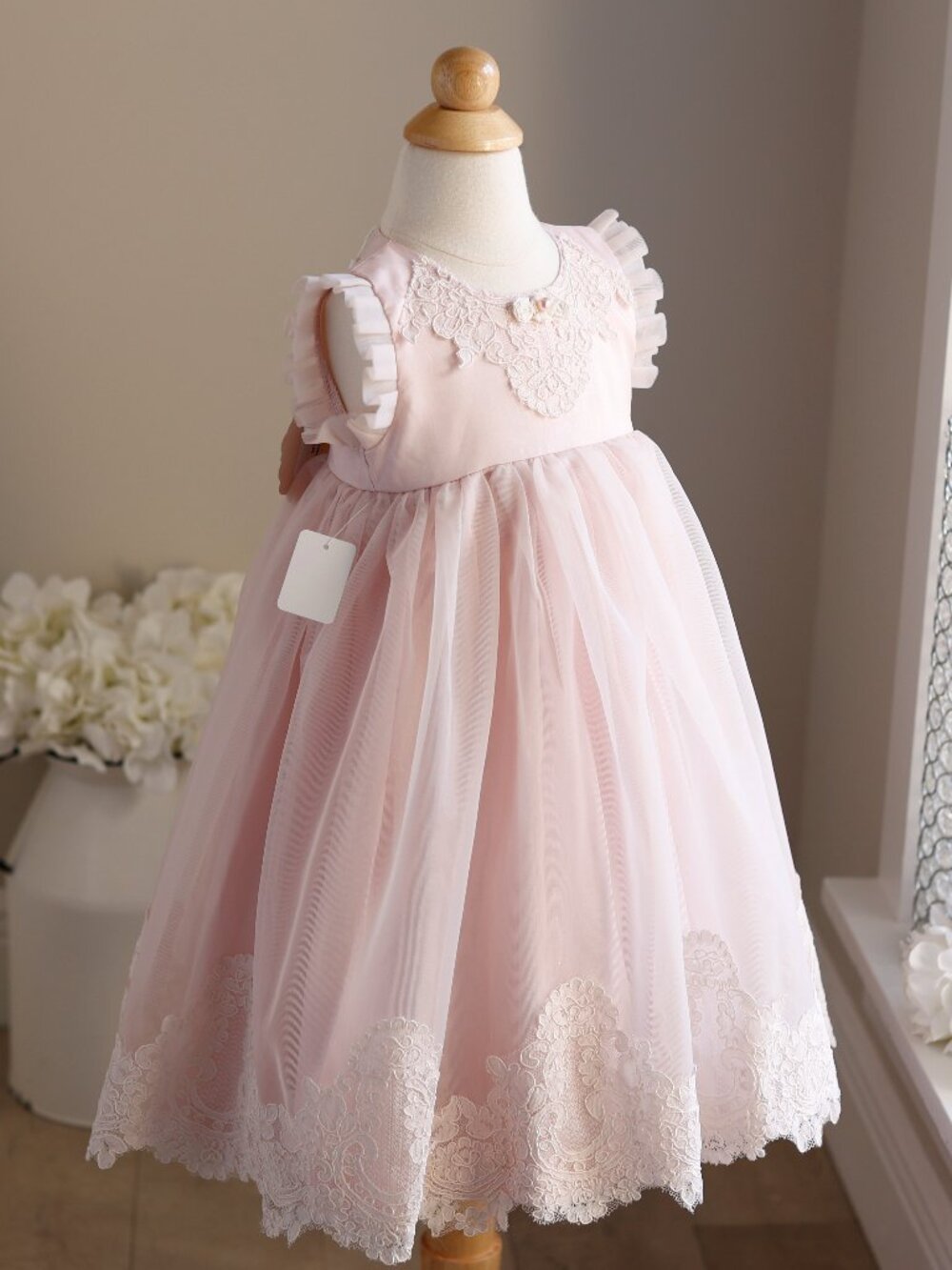 Dollcake Pink Pretty Collection Dress Flower Girl Portrait Size 3